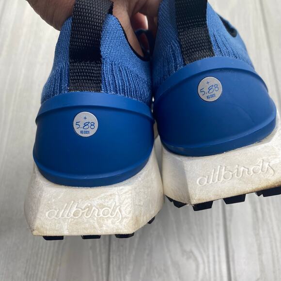 Allbirds Women's Blue Tree Flyer 2 TF2 Lace Up Sneakers Size 9 - Picture 7 of 10